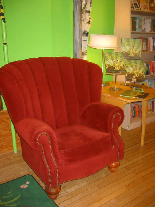 Apple Blossom Books chair